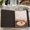 Premium Line crni meni sa PVC folijama