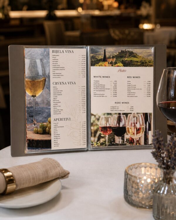 Element Line – personalizovani meni za restoran