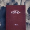Classic Brown – kožni meni sa ušivenim koricama