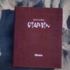 Classic Brown – kožni meni sa ušivenim koricama